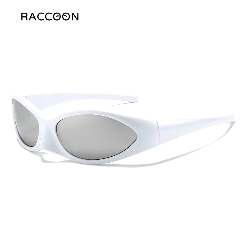 Y2K Sunglasses Women Futuristic Technology Sun Glasses Men Alien Punk Eyewear Retro Goggles Vintage Shades Luxury Brand Designer